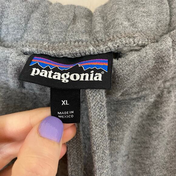 Patagonia Mens P-6 Label Uprisal Sweatpants Size XL Heathered Grey Gray - Picture 4 of 7